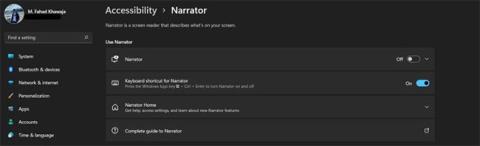 Hvernig á að nota Narrator á Windows 11