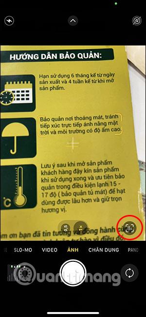 Kaip kopijuoti vietnamietišką tekstą nuotraukose „iPhone“.