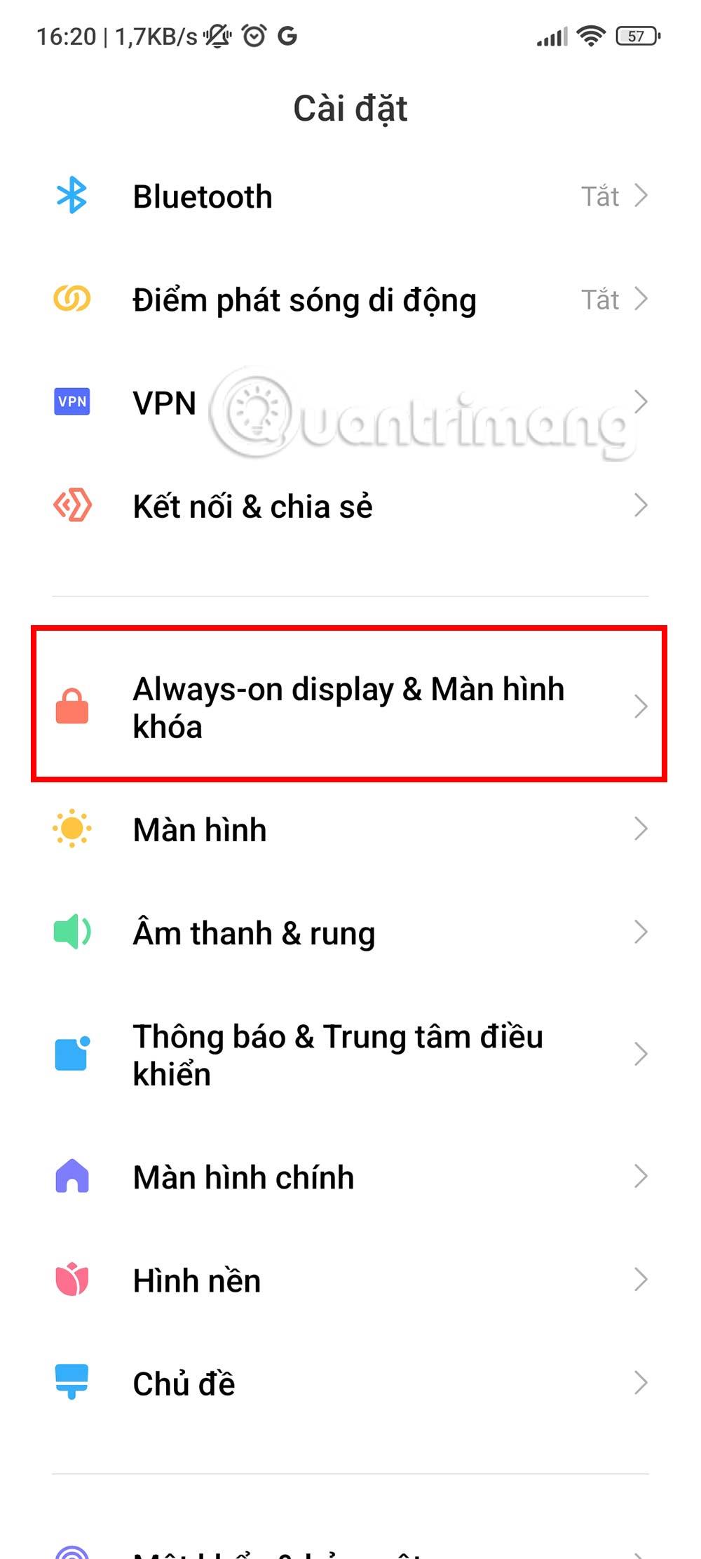 Hvernig á að setja upp Always on Display á Xiaomi símum