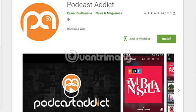 5 bästa gratis podcastappar för Android