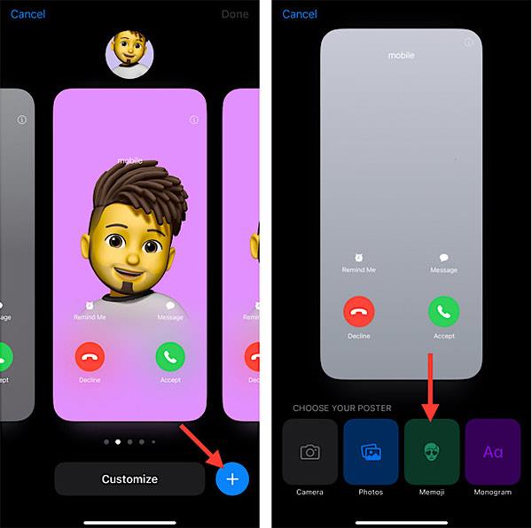 Jak vytvořit obrázek plakátu emoji pro vaše telefonní číslo na iPhone