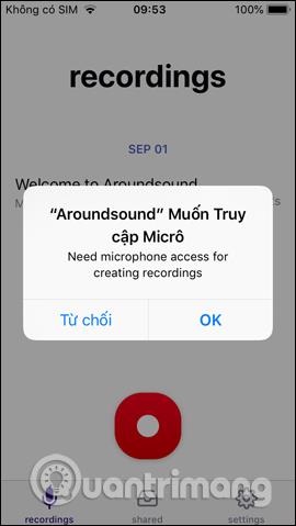 Як використовувати Aroundsound для запису звуку на телефон