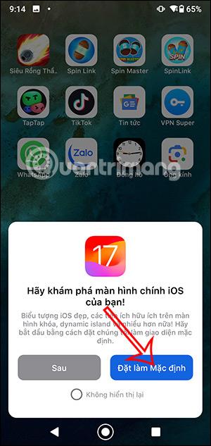 Instruktioner til at opleve iOS 17 på Android-telefoner