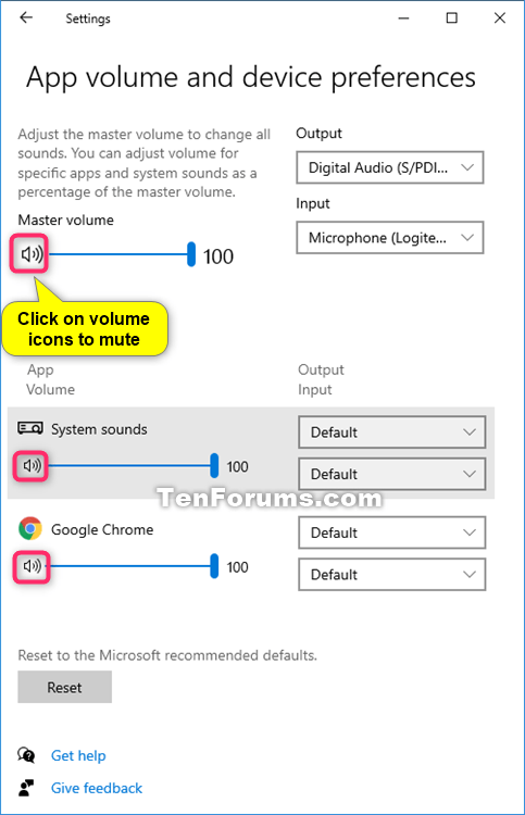 Hvernig á að slökkva/kveikja á hljóðstyrk í Windows 10