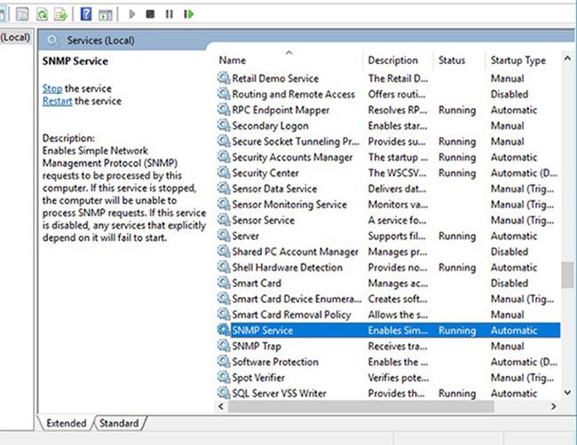 Kuinka asentaa ja määrittää SNMP Windows 10:ssä