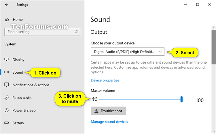 Hvernig á að slökkva/kveikja á hljóðstyrk í Windows 10