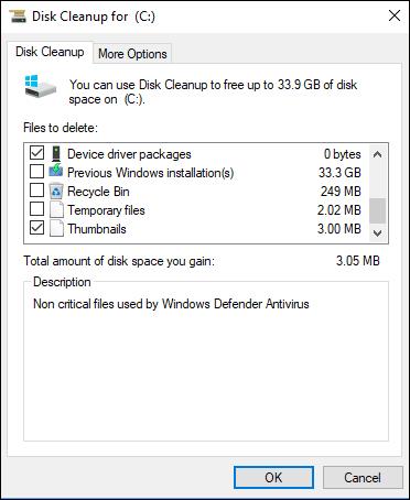 Sådan bruger du Storage sense på Windows 10 til at frigøre drevplads