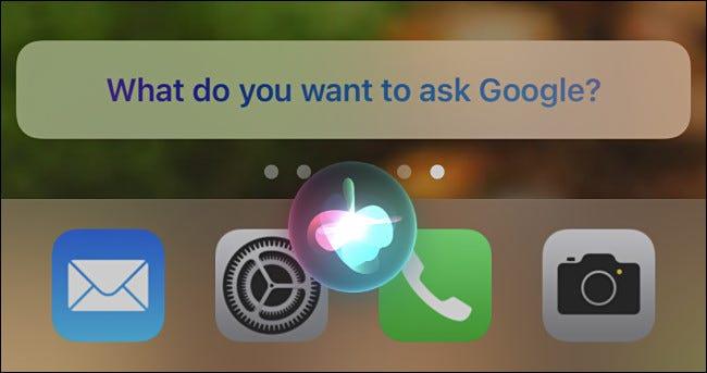 Sådan starter du Google Assistant ved hjælp af Siri