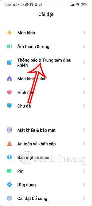 Hvordan endre varslingseffekter på Xiaomi