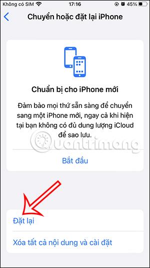 Kā atiestatīt iPhone sākuma ekrāna izkārtojumu