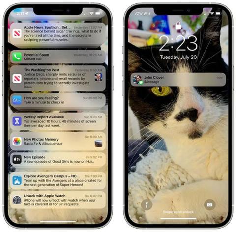 Co je nového v Notifications na iOS 15?