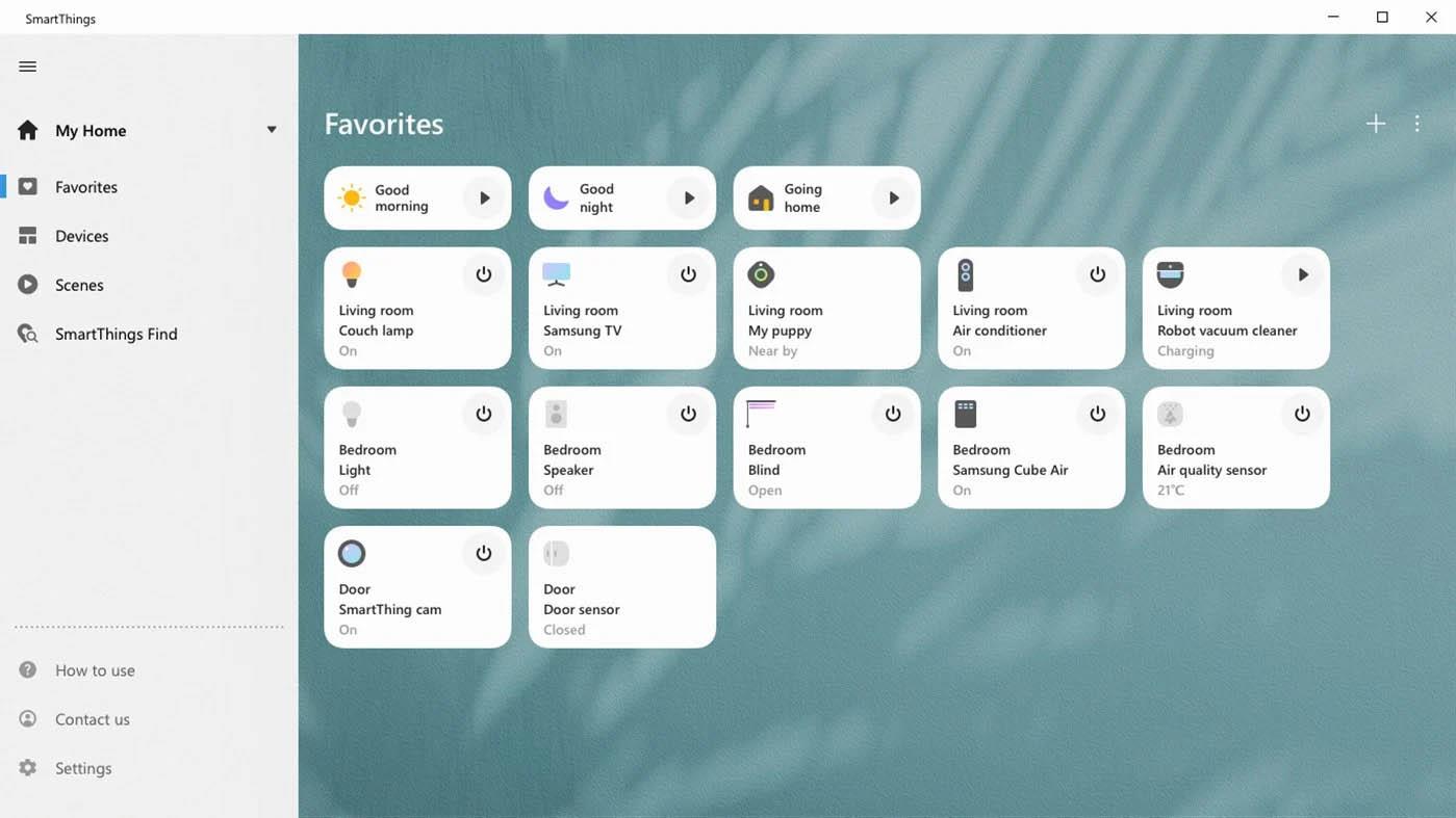 Last ned Samsungs SmartThings for Windows 10