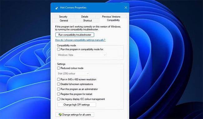 Hot Corners funkció hozzáadása macOS-ről Windows 11-hez