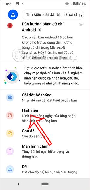 Hvernig á að nota Bing myndir sem Android veggfóður