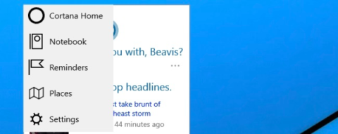 Deaktiver Cortana virtuell assistent helt på Windows 10