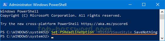 Kā skatīt komandu vēsturi no iepriekšējām PowerShell sesijām operētājsistēmā Windows 10