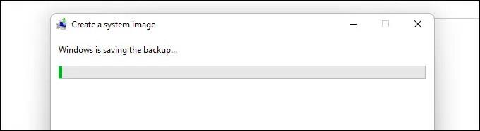 Järjestelmäkuvan varmuuskopion luominen Windows 11:ssä