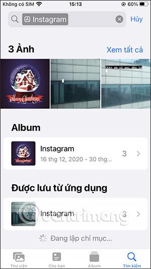 Tips för att snabbt hitta bilder som laddats ner från appar på iPhone