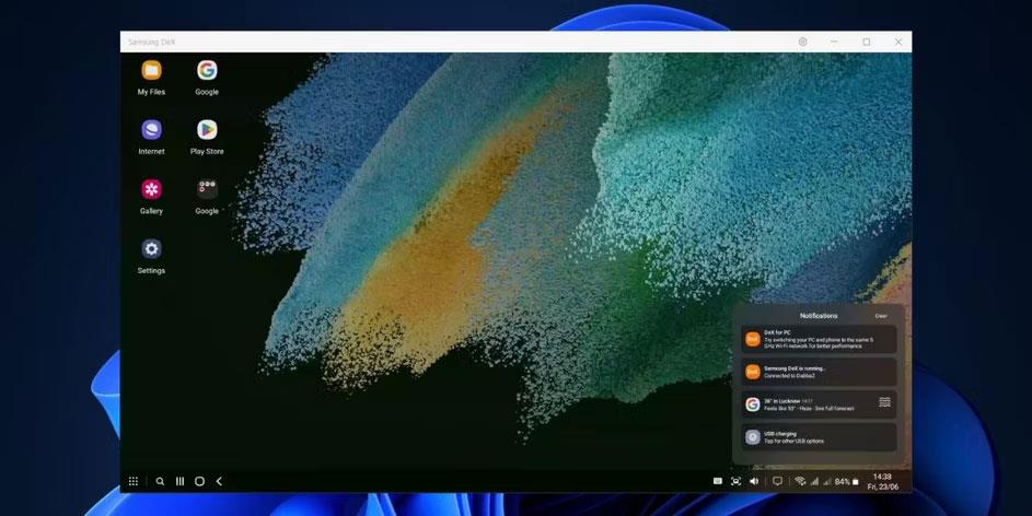 Kaip naudoti „Samsung DeX“ „Galaxy“ telefonams valdyti sistemoje „Windows 11“.