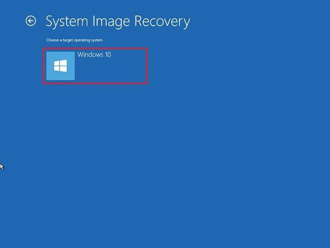 A Windows 10 biztonsági mentése és visszaállítása a rendszerképből
