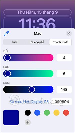 Kā iPhone tālrunī iestatīt krāsu bloķēšanas ekrānu