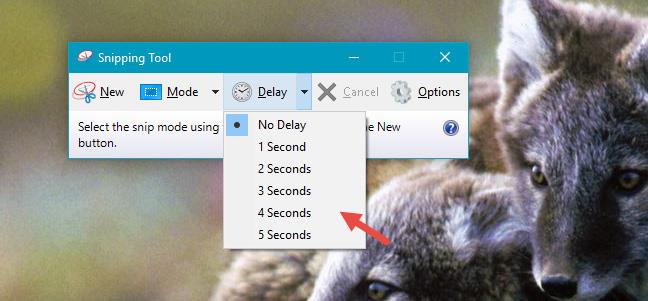 Jak úplně používat nástroj Snipping Tool v systému Windows 10