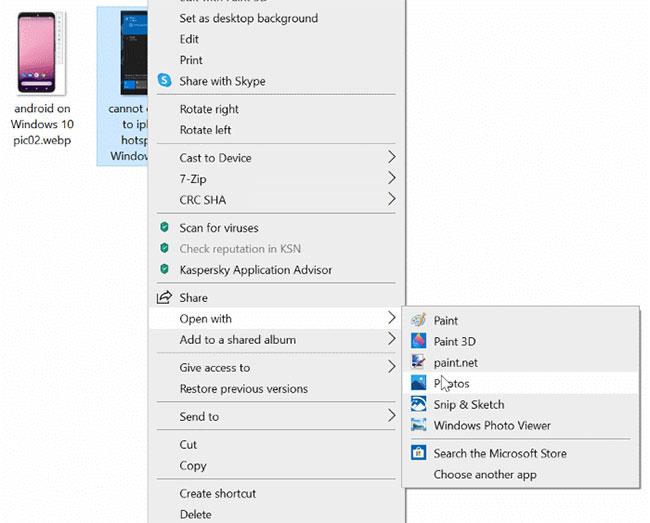 4 načina za otvaranje WebP slika u sustavu Windows 10