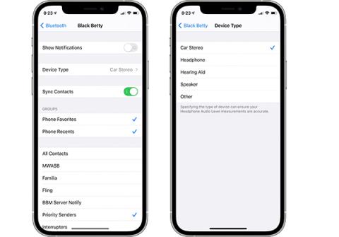 Kako klasificirati Bluetooth uređaje i dodatke na iOS-u