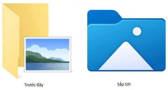 Þetta er nýi File Explorer sem er fáanlegur á Windows 10 21H2 útgáfu