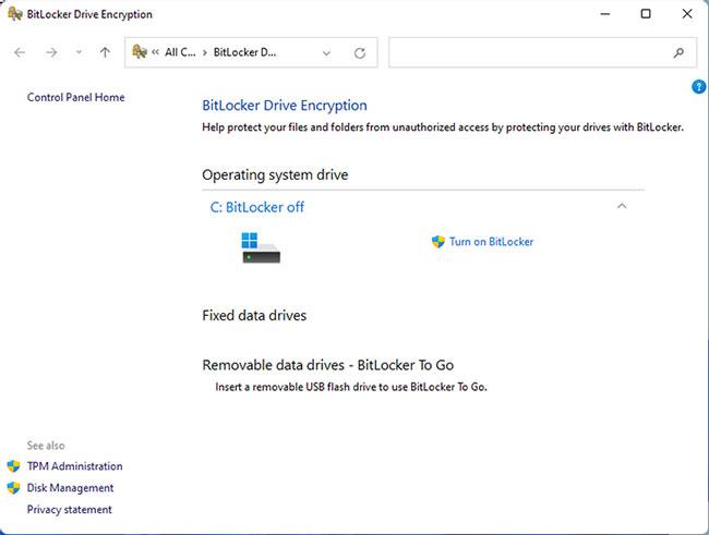Hvordan kryptere Windows 11-harddisken