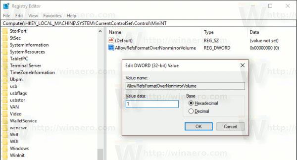 Как да форматирате устройство с ReFS в Windows 10