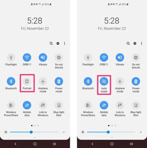 Hvordan håndtere når Android-telefon ikke kan rotere skjermen