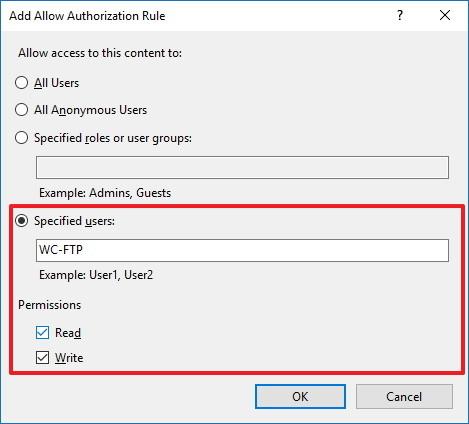 Instruktioner til opsætning og administration af FTP-server på Windows 10