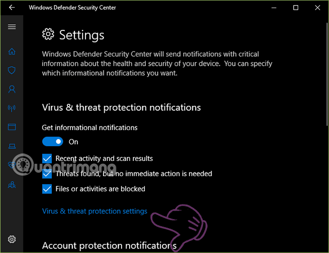 Sluk Windows Defender (Windows Security) på Windows 10, Windows 11