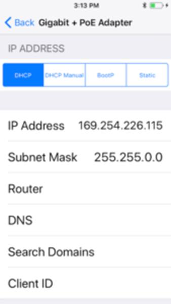 Як підключити iPhone до мережі Ethernet