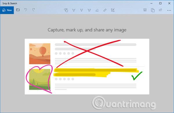 Kako koristiti Snip & Sketch na Windows 10