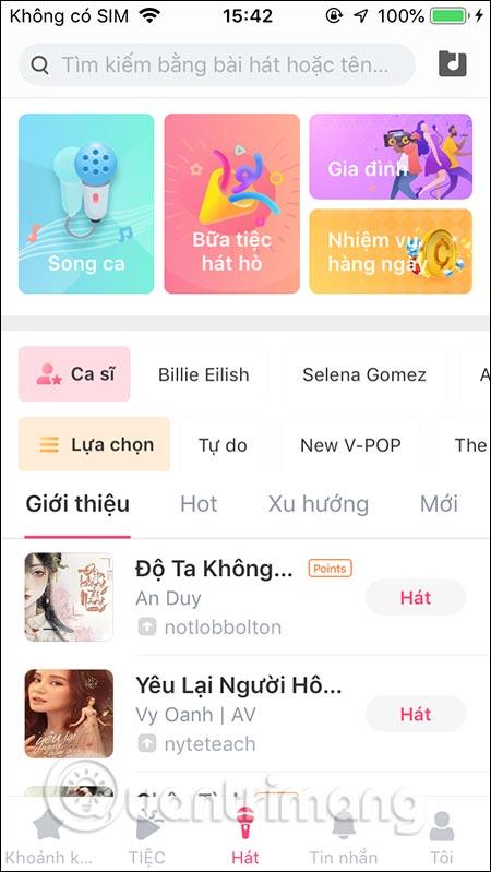 Sådan bruger du StarMaker til at synge karaoke på telefonen