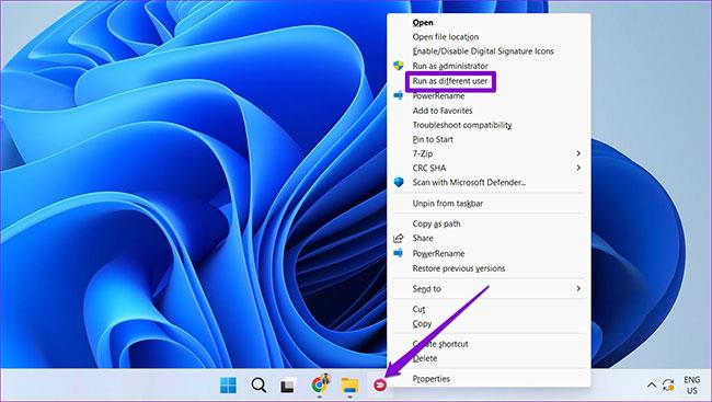 3 leiðir til að keyra forrit sem annar notandi á Windows 11