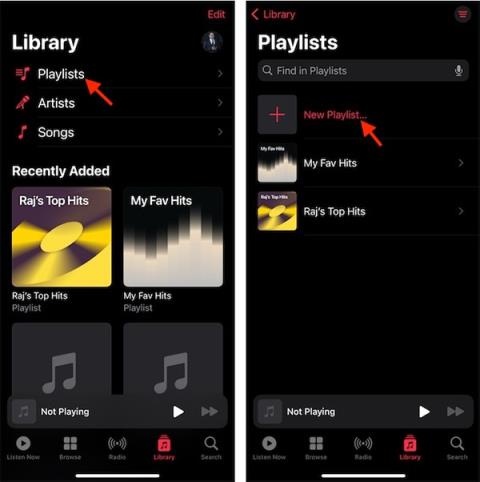 Sådan tilføjer du omslag til Apple Music-afspilningslister