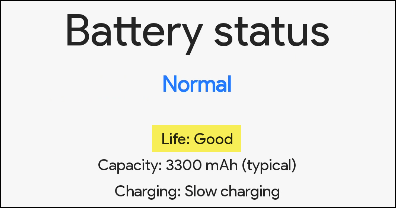 Sådan tjekker du Android-smartphone-batteri, kontroller batterilevetid