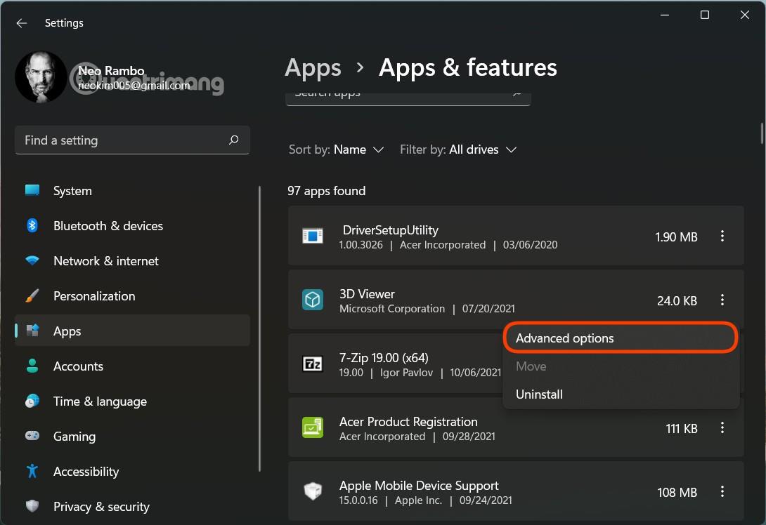 Sådan deaktiverer du apps, der kører i baggrunden i Windows 11, hvilket reducerer RAM-forbruget på Windows 11