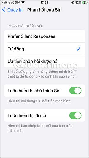 Kā mainīt Siri atbildes veidu iPhone tālrunī