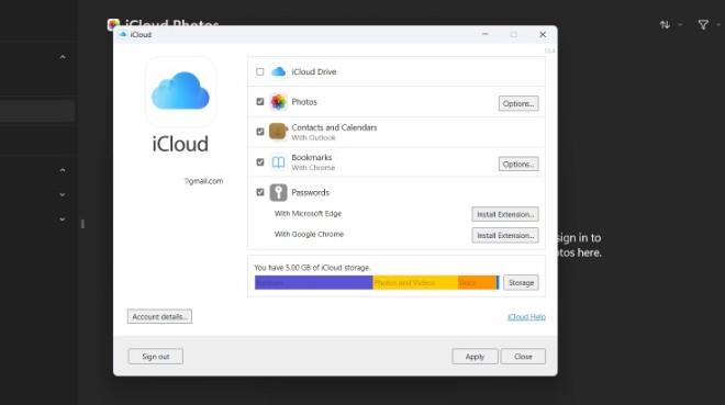 Kaip pridėti „iCloud Photos“ prie nuotraukų programos „Windows 11“.