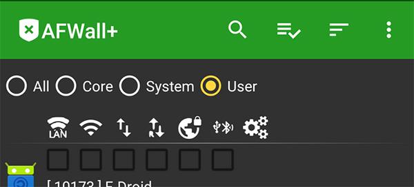 Kā instalēt un lietot Android ugunsmūri AFWall+