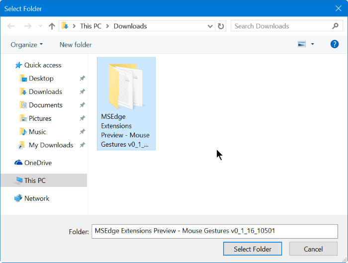 Instruksjoner for å installere utvidelser på Edge Windows 10-nettleseren