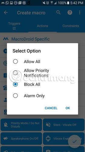 Sådan blokerer du meddelelser, når du tager billeder i Android