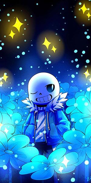 Sans tapetes, foršas sans bildes, undertale sans bildes, Sans tapetes