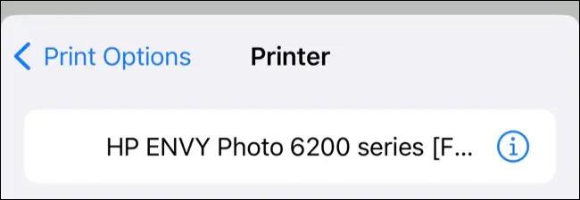 Hvernig á að prenta skjöl frá iPhone eða iPad með AirPrint tólinu