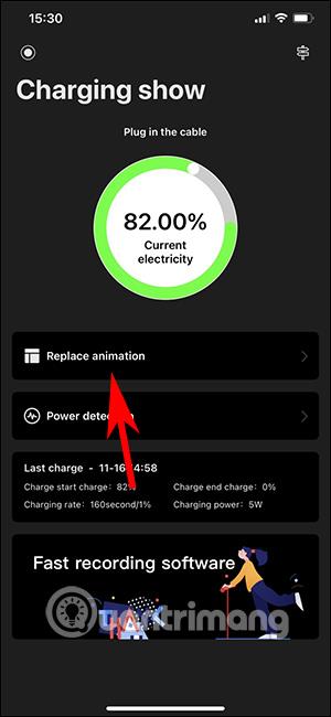 Slik bruker du Charging play (充电动画) for å lage iPhone-ladeanimasjon