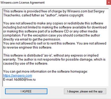 Winaero Tweaker, nástroj na úplné prispôsobenie Windows 10 Spring Creators